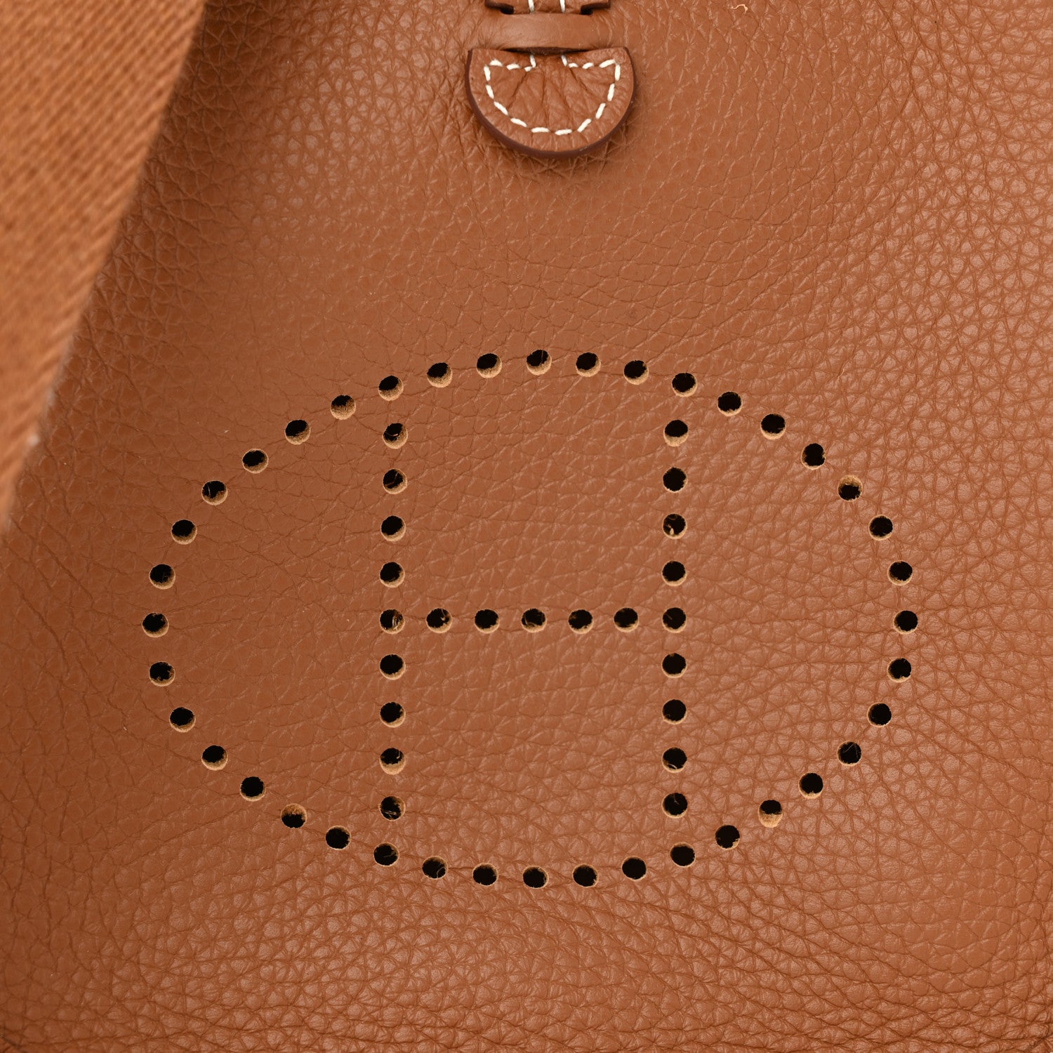 Hermes Taurillon Clemence Evelyne TPM Gold 8 of 11