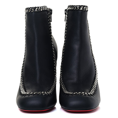 Christian Louboutin Calf Morphee Catenabontina 85 Booties 40 Black 2 of 8