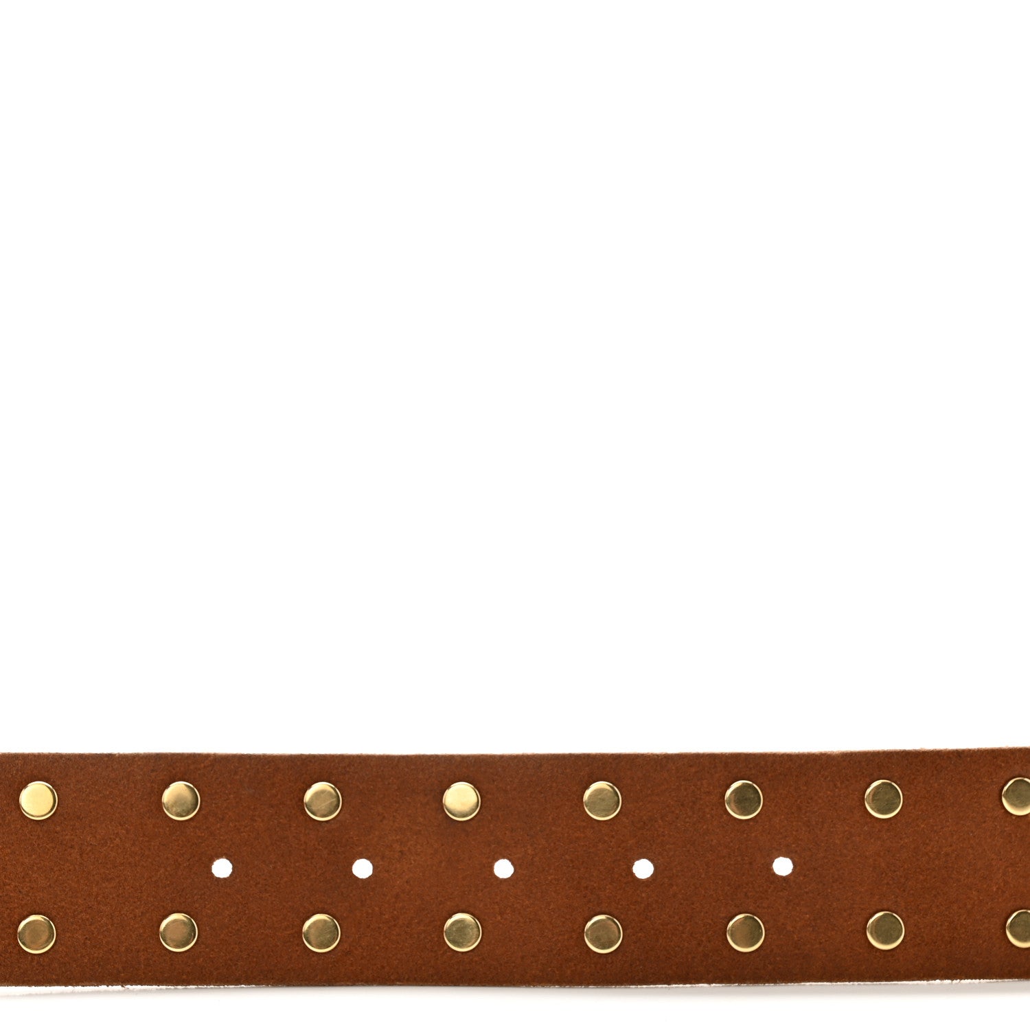 Gucci Calfskin Studded Crystals Brass Feline Buckle Belt 75 30 Toscano 4 of 7