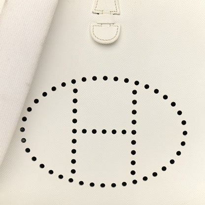 Hermes Epsom Evelyne II PM White 9 of 20