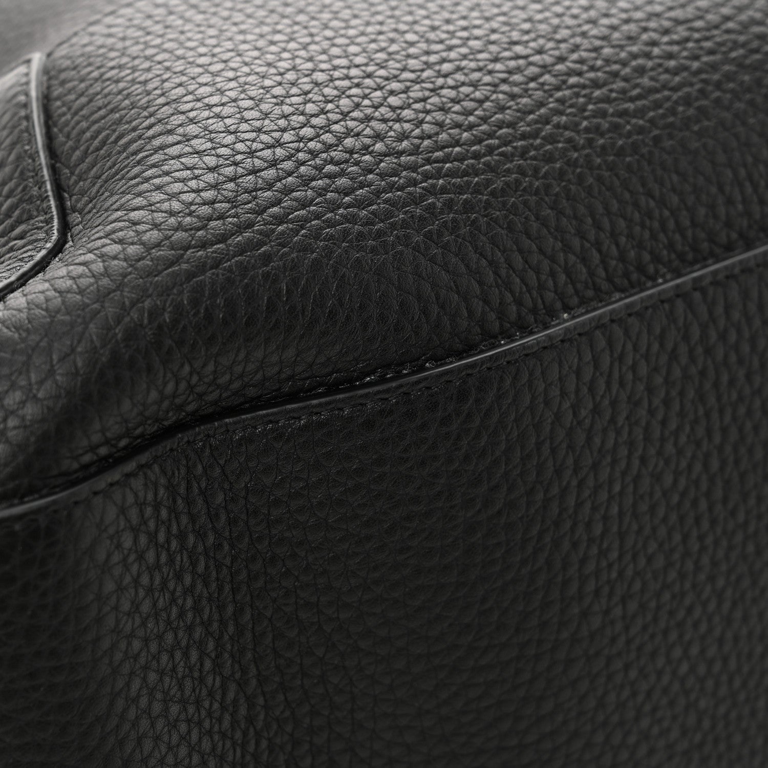 Alexander McQueen Grained Calfskin Medium Edge Tote Black 10 of 11