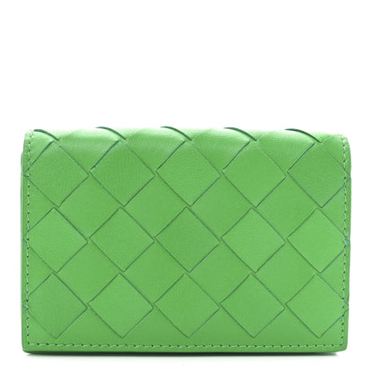 Bottega Veneta Nappa Intrecciato Card Holder Parakeet 1 of 6