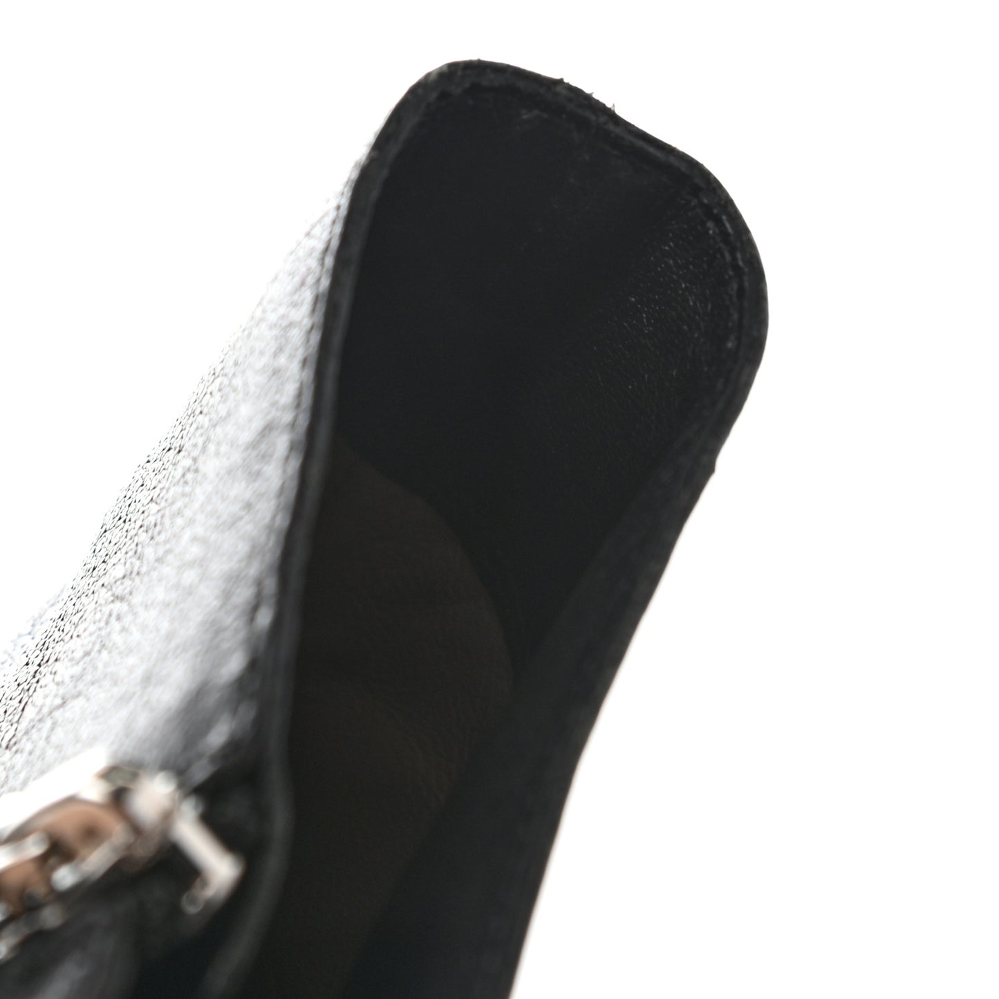 Calfskin Bow Ankle Boots 40.5 Black
