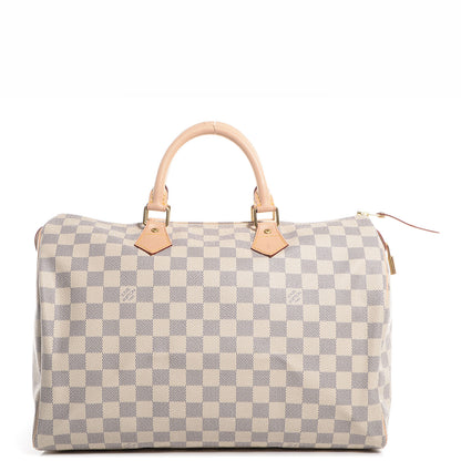 Louis Vuitton Damier Azur Speedy 35 1 of 9