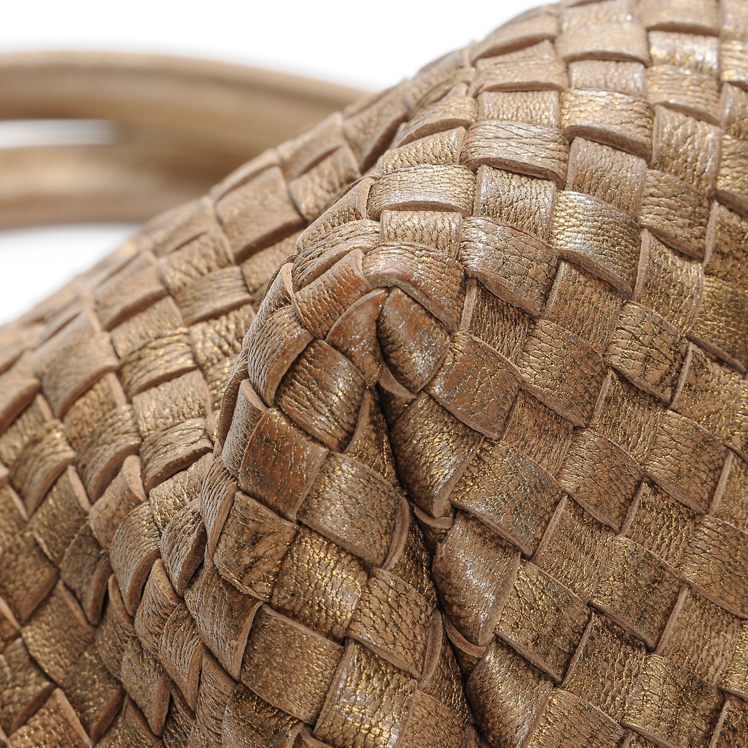 Bottega Veneta Chevre Intrecciato Medium Cabat Ottone 8 of 8