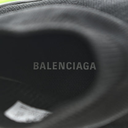 Balenciaga Neoprene Knit Mens Speed Clear Sole Sneakers 41 Black Yellow Fluo 7 of 8