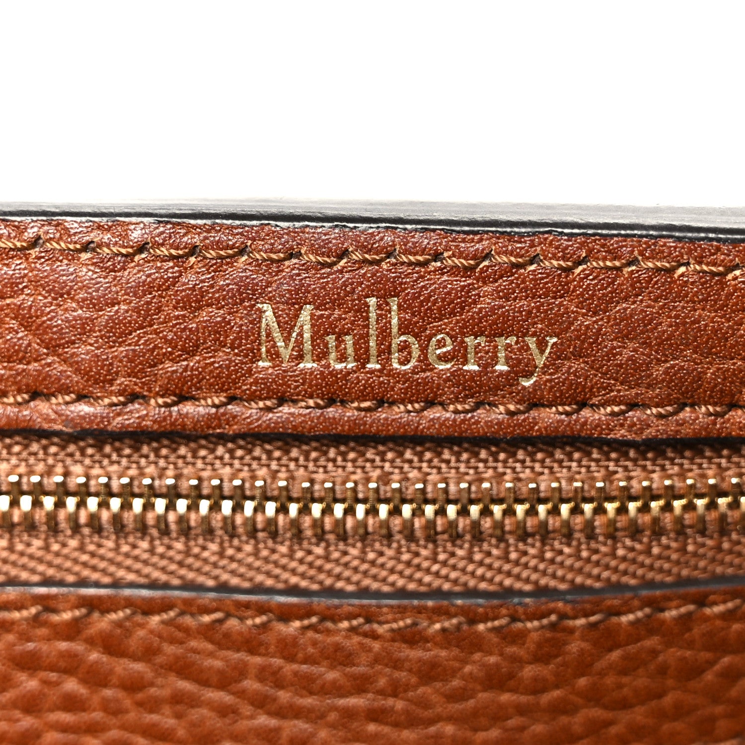 Mulberry Grain Vegetable Tanned Calfskin Bayswater Oak 6 of 13