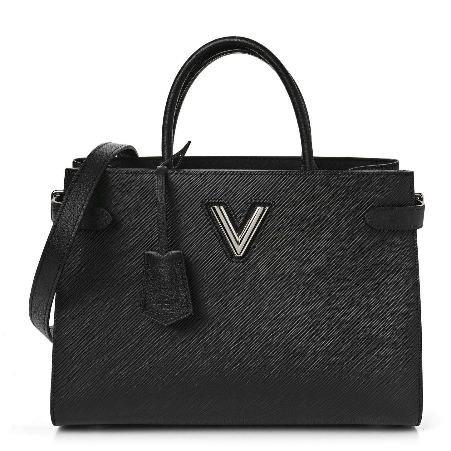 Epi Twist Tote Black