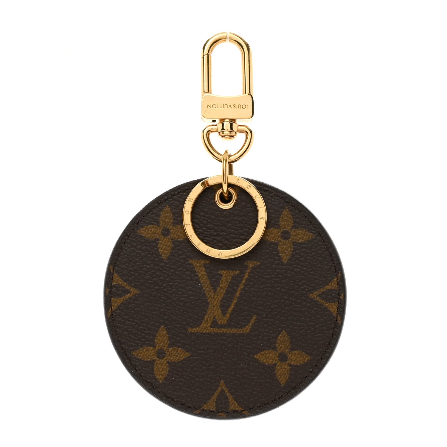 Louis Vuitton Monogram Reverse Key Holder Bag Charm 1 of 3