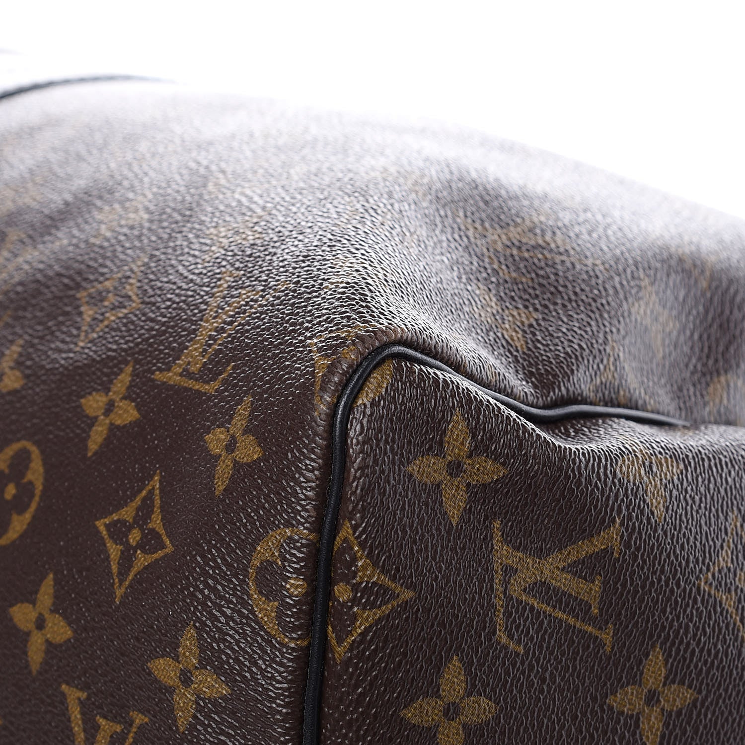 Louis Vuitton Monogram Macassar Keepall Bandouliere 55 10 of 12