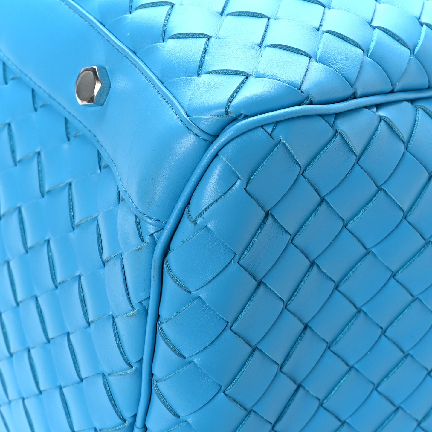 Nappa Intrecciato Medium Duffle Bag Pool