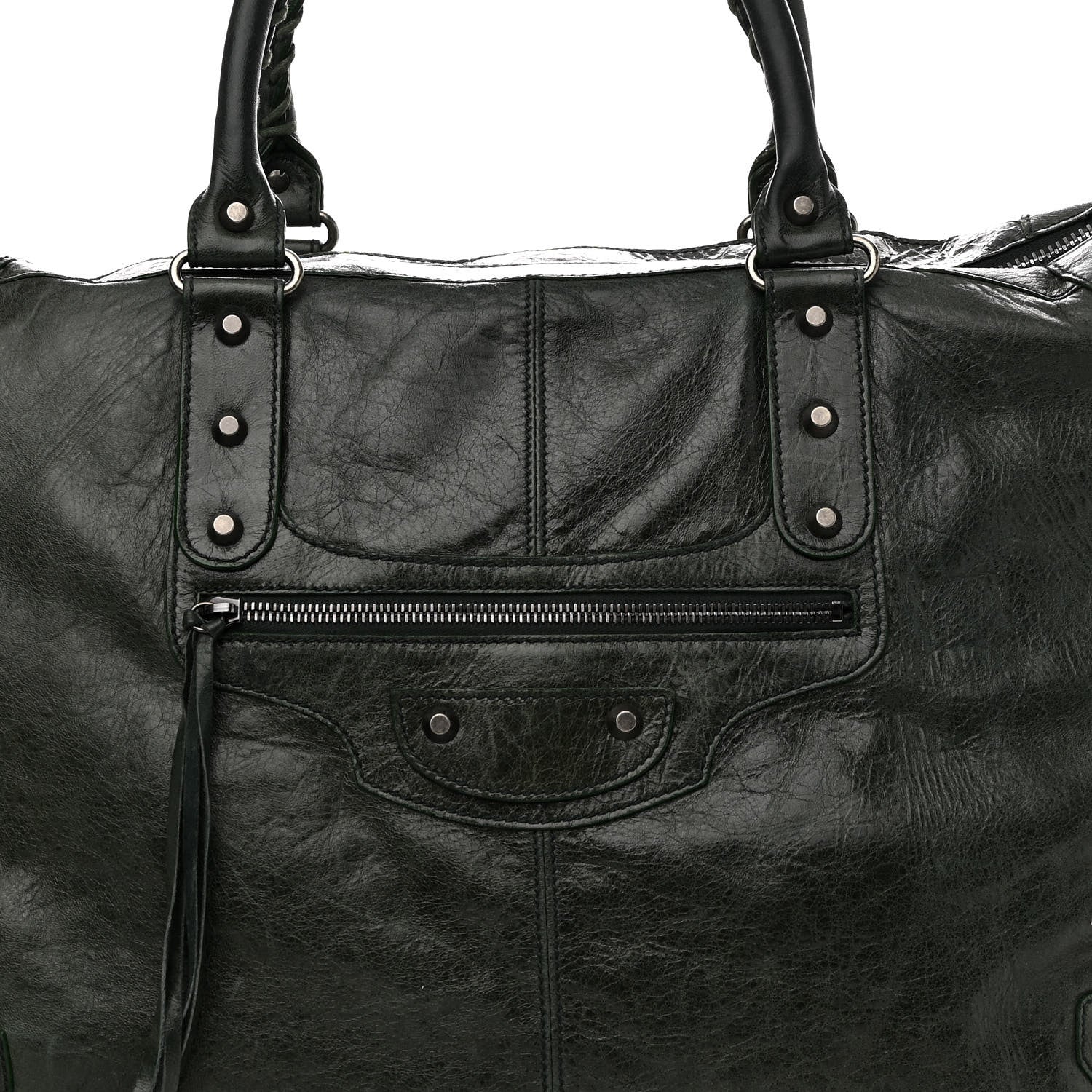 Balenciaga Agneau Classic Hardware Weekender Cyprus 8 of 11