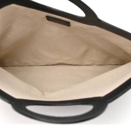 Christian Dior Oblique Fold Over Clutch Blue 5 of 10