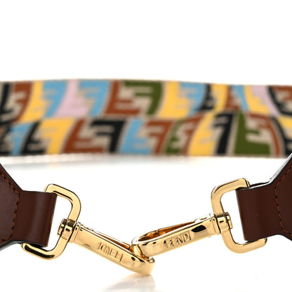 Fendi X SARA COLEMAN Canvas Vitello King FF Fish Eye Strap You Multicolor 5 of 5