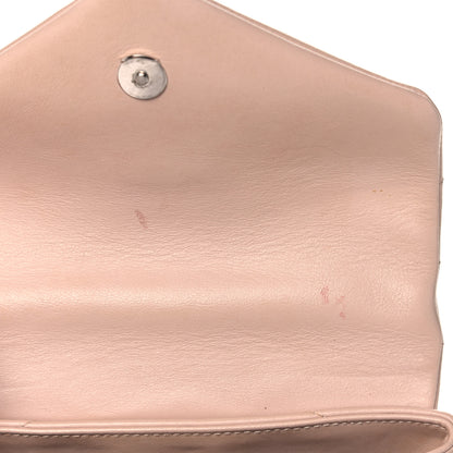Saint Laurent Calfskin Y Quilted Monogram Toy Loulou Crossbody Bag Marble Pink 13 of 19