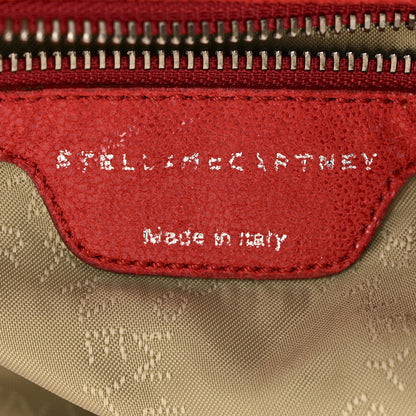 Stella McCartney Shaggy Deer Falabella Fold Over Tote Red 6 of 9