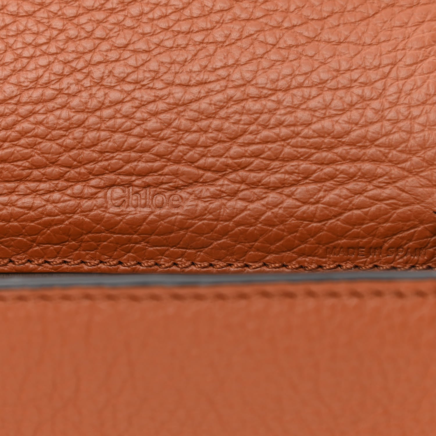 Chloe Calfskin Mini Marcie Round Crossbody Bag Tan 6 of 12