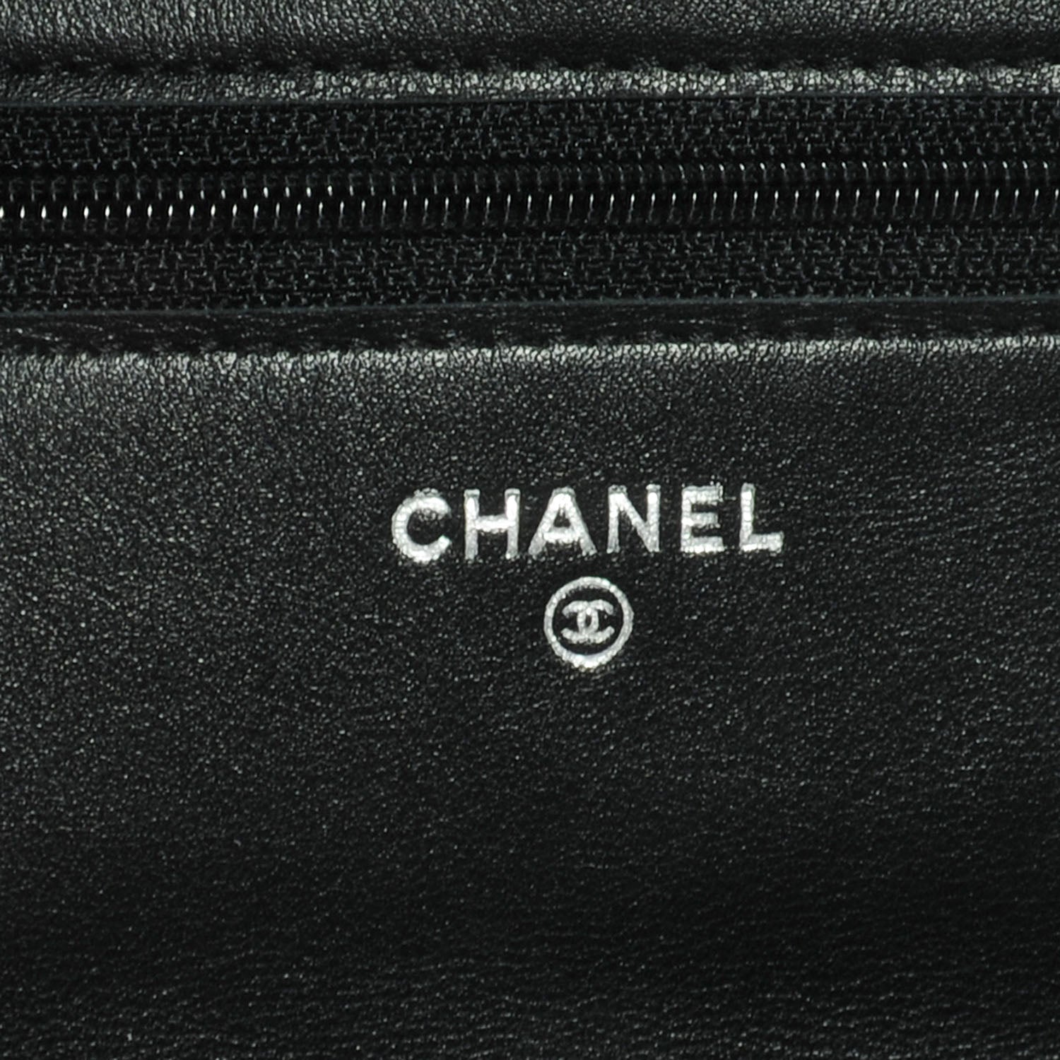 Chanel Caviar Timeless CC Wallet on Chain WOC Black 7 of 8