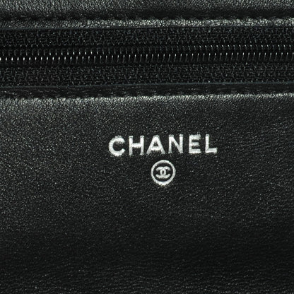 Chanel Caviar Timeless CC Wallet on Chain WOC Black 7 of 8