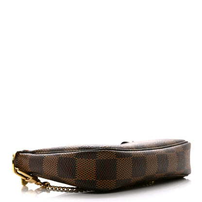 Louis Vuitton Damier Ebene Mini Pochette Accessories 4 of 7