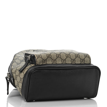 Gucci GG Supreme Monogram Small Eden Day Backpack Black 4 of 9
