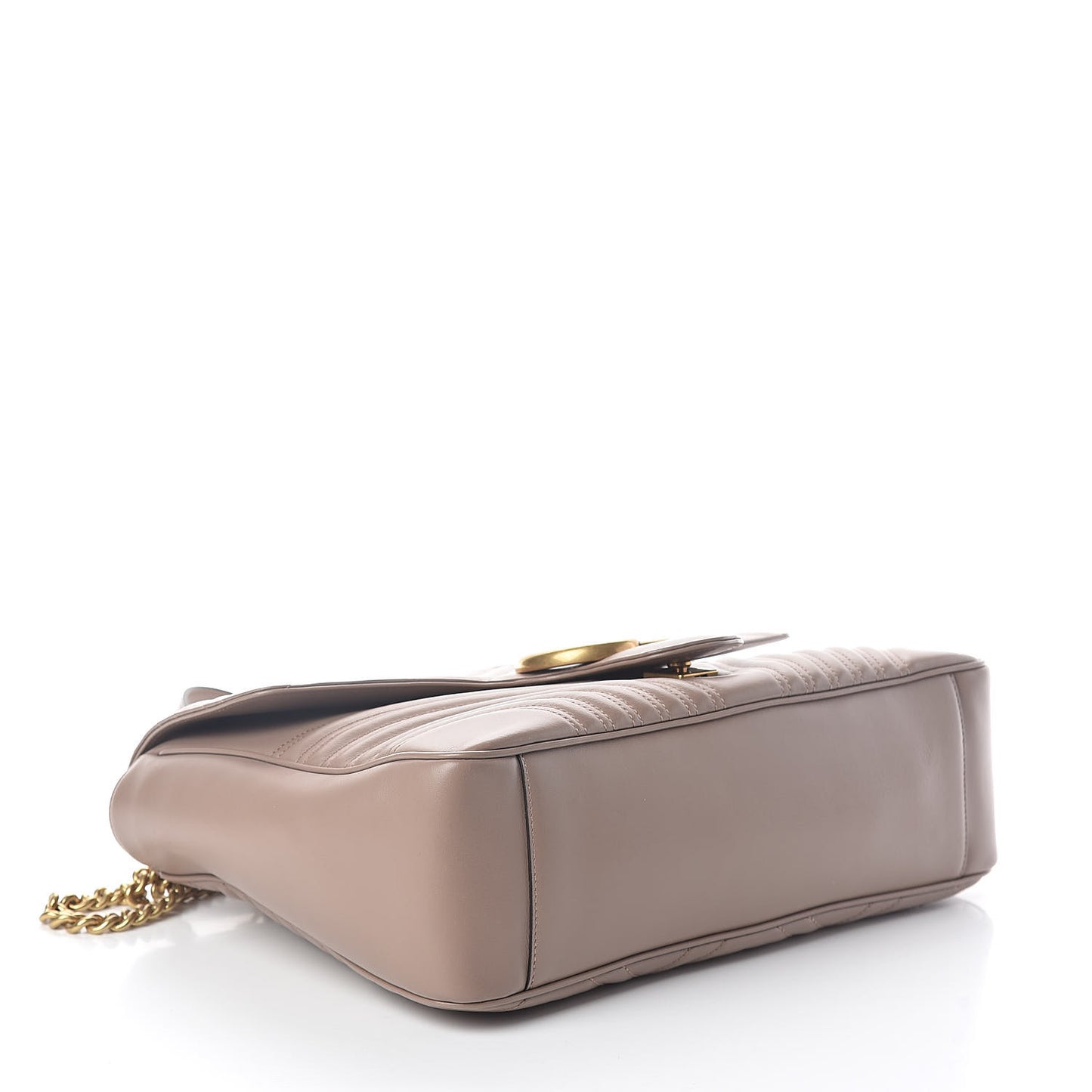 Calfskin Matelasse Large GG Marmont Shoulder Bag Porcelain Rose