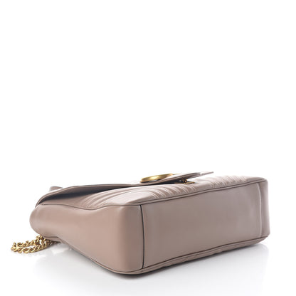 Gucci Calfskin Matelasse Large GG Marmont Shoulder Bag Porcelain Rose 4 of 10