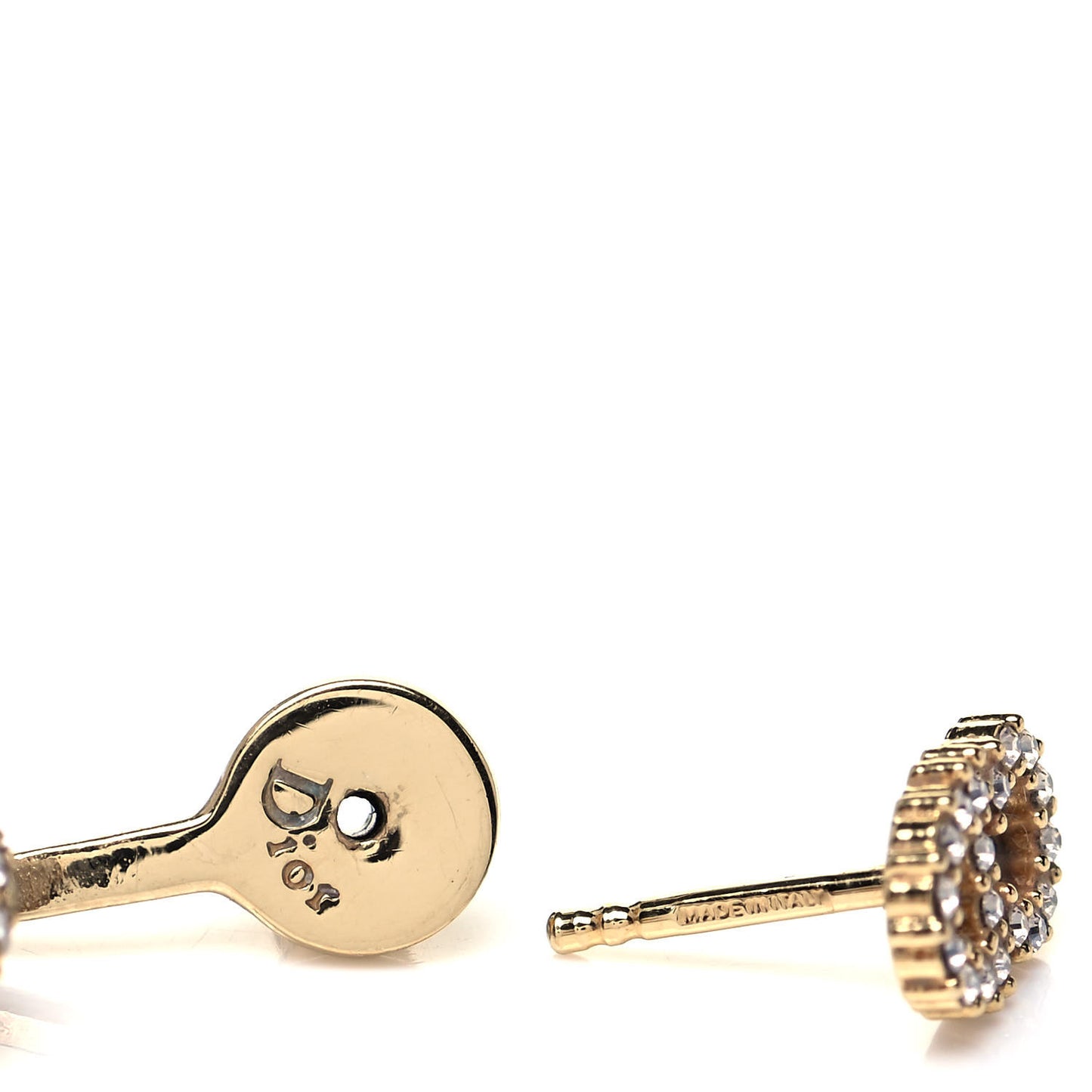 Crystal La Petite Tribale Earrings Gold