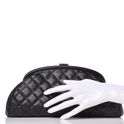 Chanel Caviar Quilted Timeless Clutch Black 2 of 7