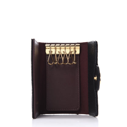Chanel Caviar Quilted 6 Key Holder Black 5 of 8