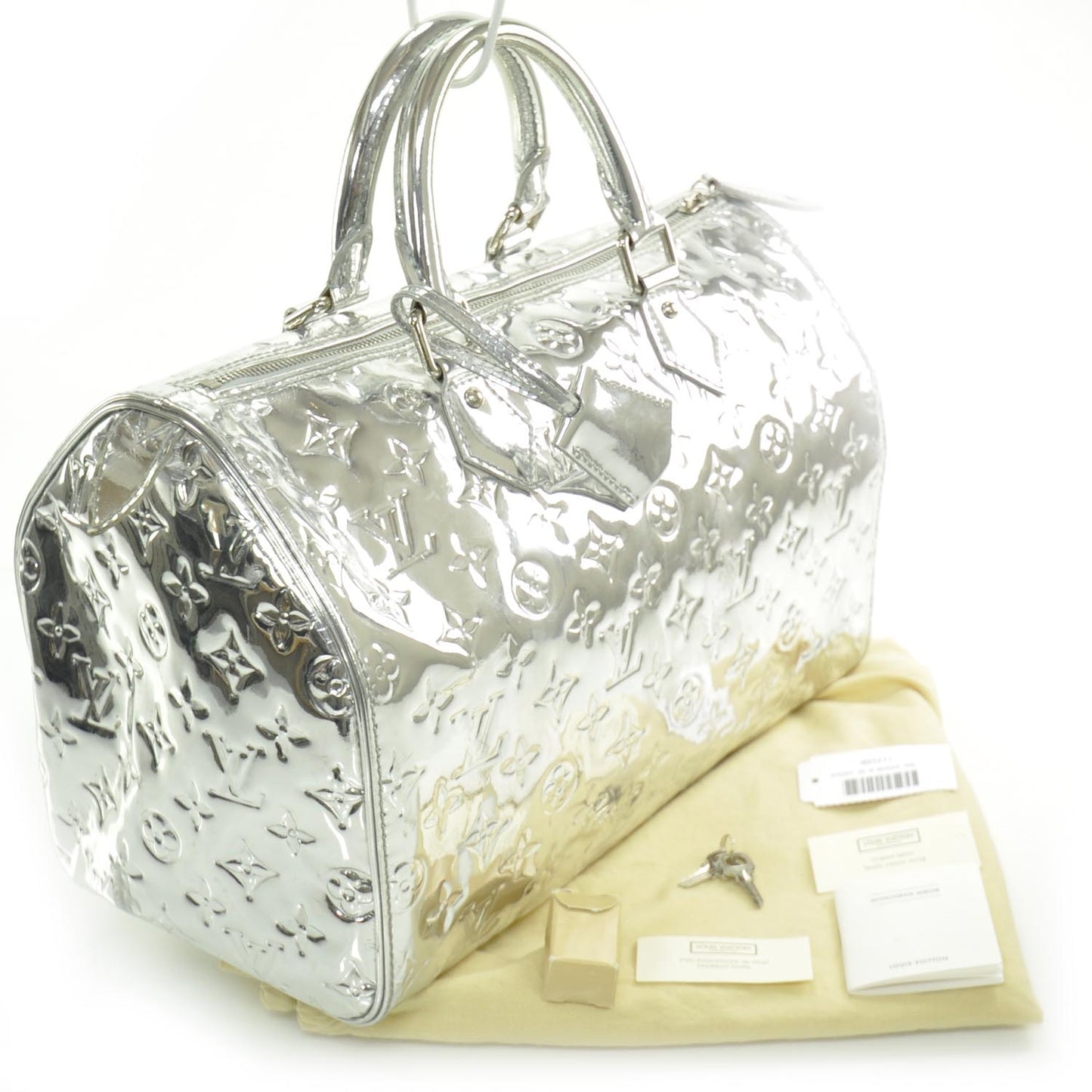 Monogram Miroir Speedy 30 Silver