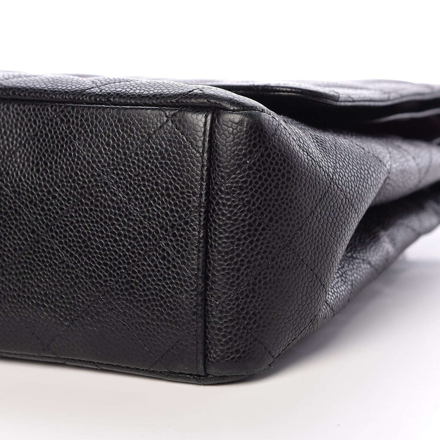 Chanel Caviar Quilted Maxi Double Flap Black 10 of 17