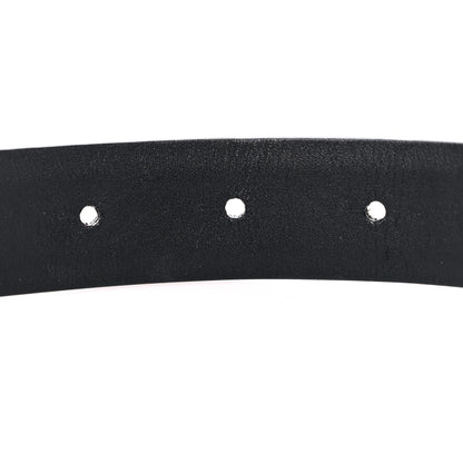 Chanel Glazed Calfskin CC Medallion Belt 80 32 Black 4 of 4
