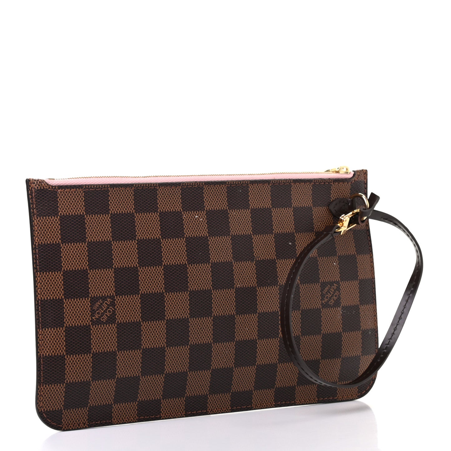 Damier Ebene Neverfull MM GM Pochette Rose Ballerine