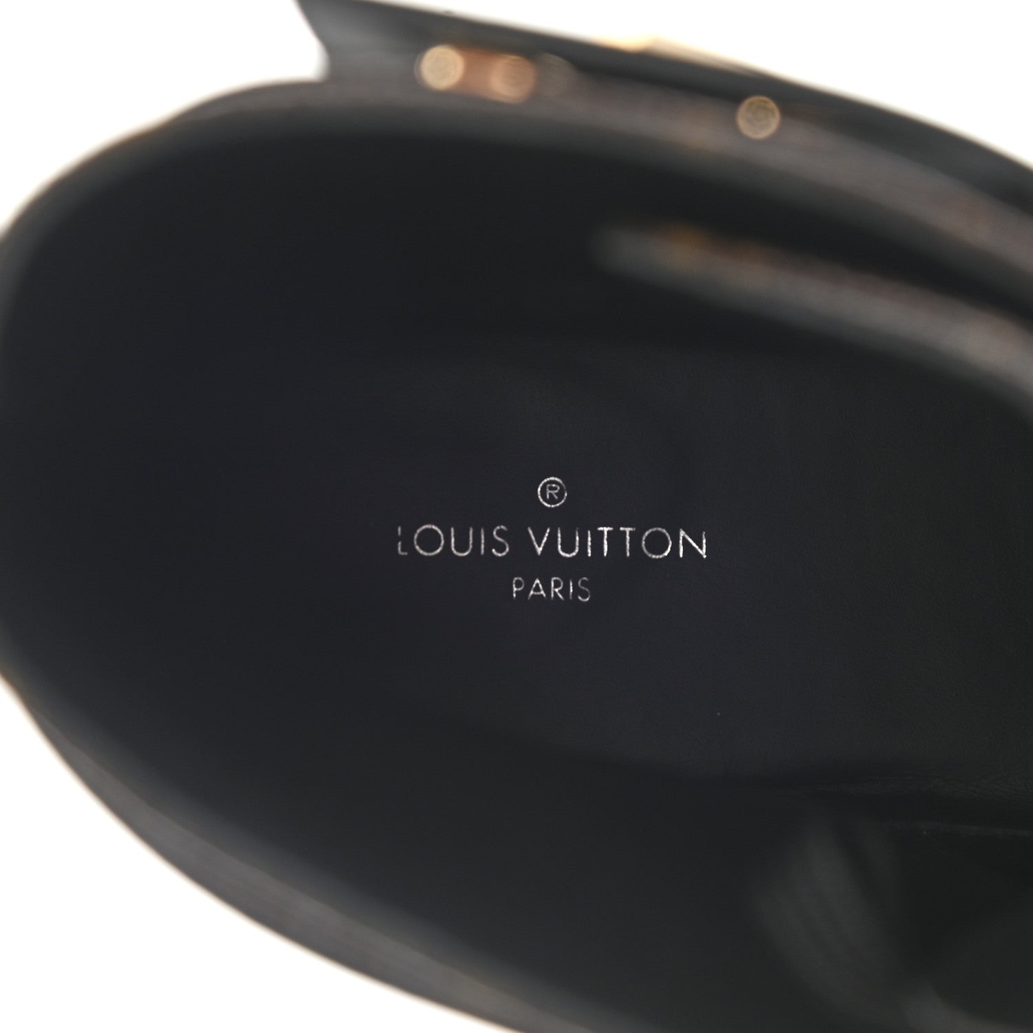 Louis Vuitton Calfskin Monogram Wonderland Flat Ranger Boots 40 Black 7 of 8