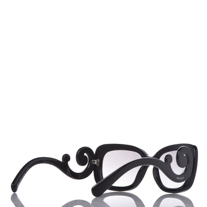 Prada Acetate Baroque Sunglasses SPR 27O Black 4 of 7