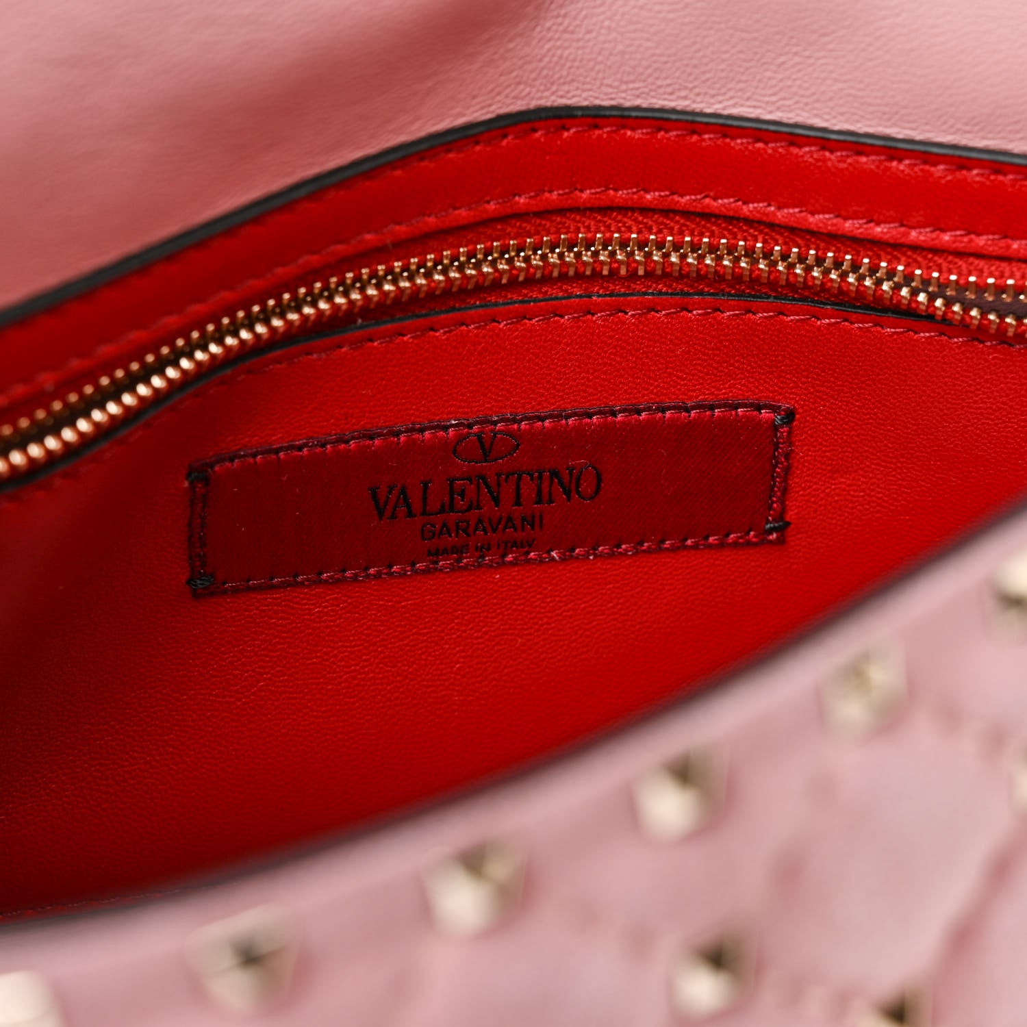 Valentino Garavani Suede Medium Rockstud Spike Shoulder Bag Loto 6 of 9