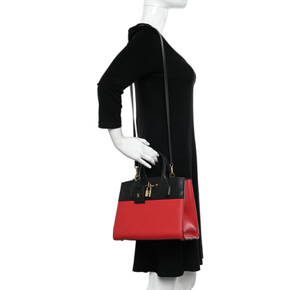 Louis Vuitton Taurillon City Steamer PM Black Rouge 2 of 11