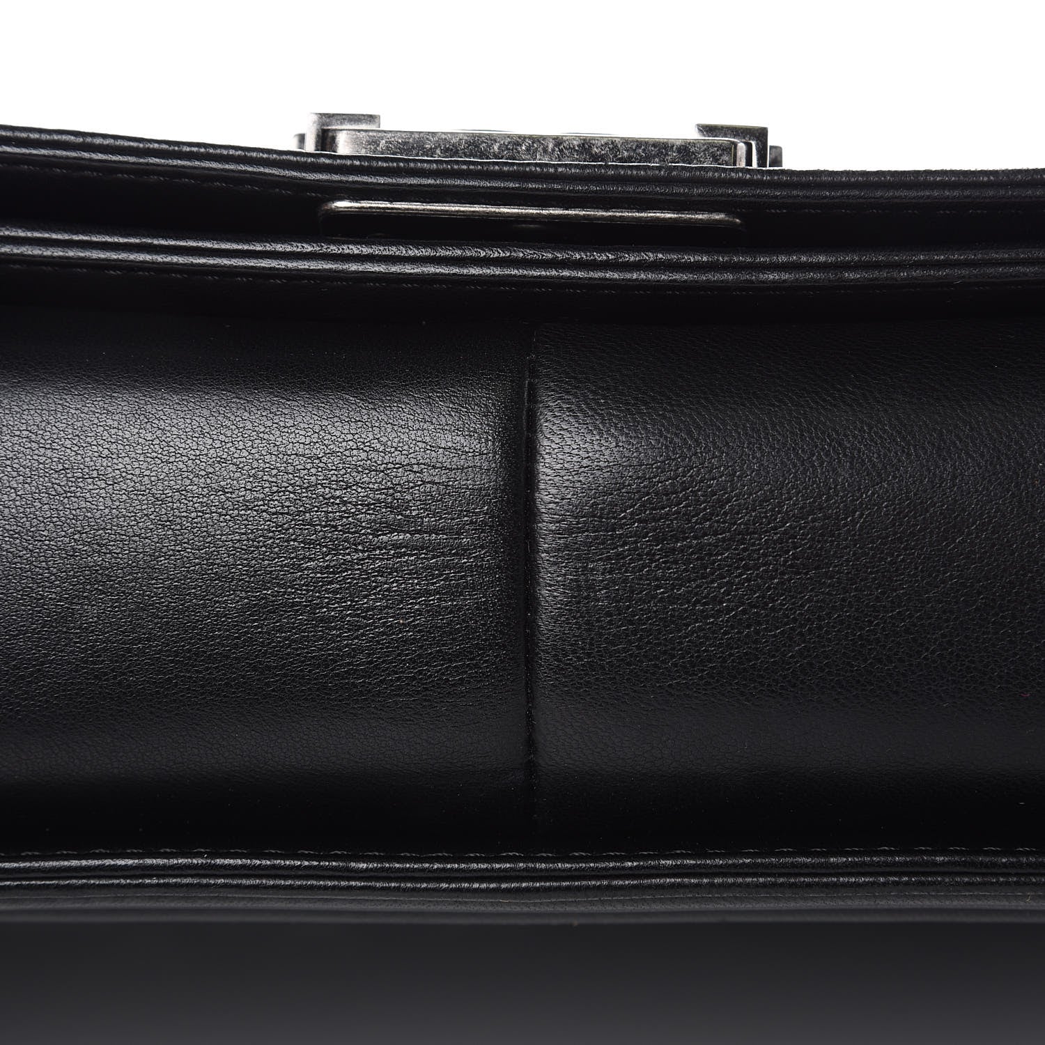Chanel Lambskin Quilted Large Boy Flap Black 12 of 15