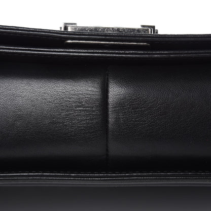 Chanel Lambskin Quilted Large Boy Flap Black 12 of 15