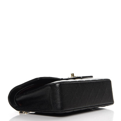 Chanel Caviar Quilted Medium Double Flap Black 4 of 7