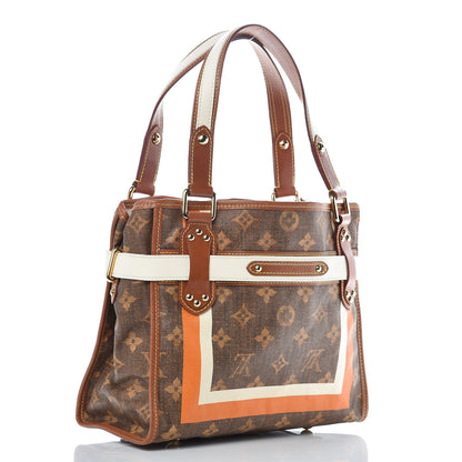 Louis Vuitton Monogram Rayures Tisse Sac PM 3 of 9