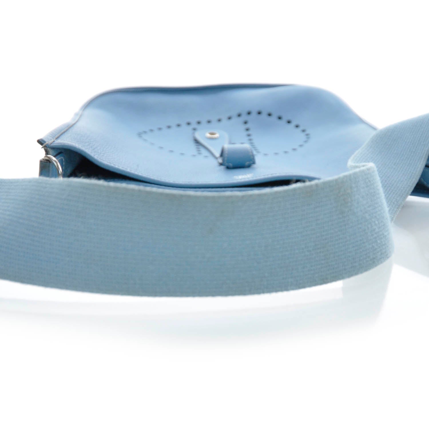 Hermes Togo Evelyne II GM Blue Jean 5 of 8