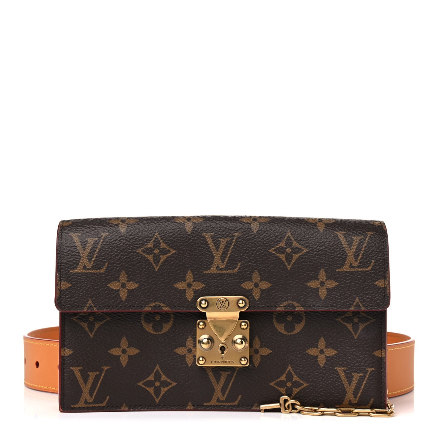 Monogram S Lock Belt Pouch MM