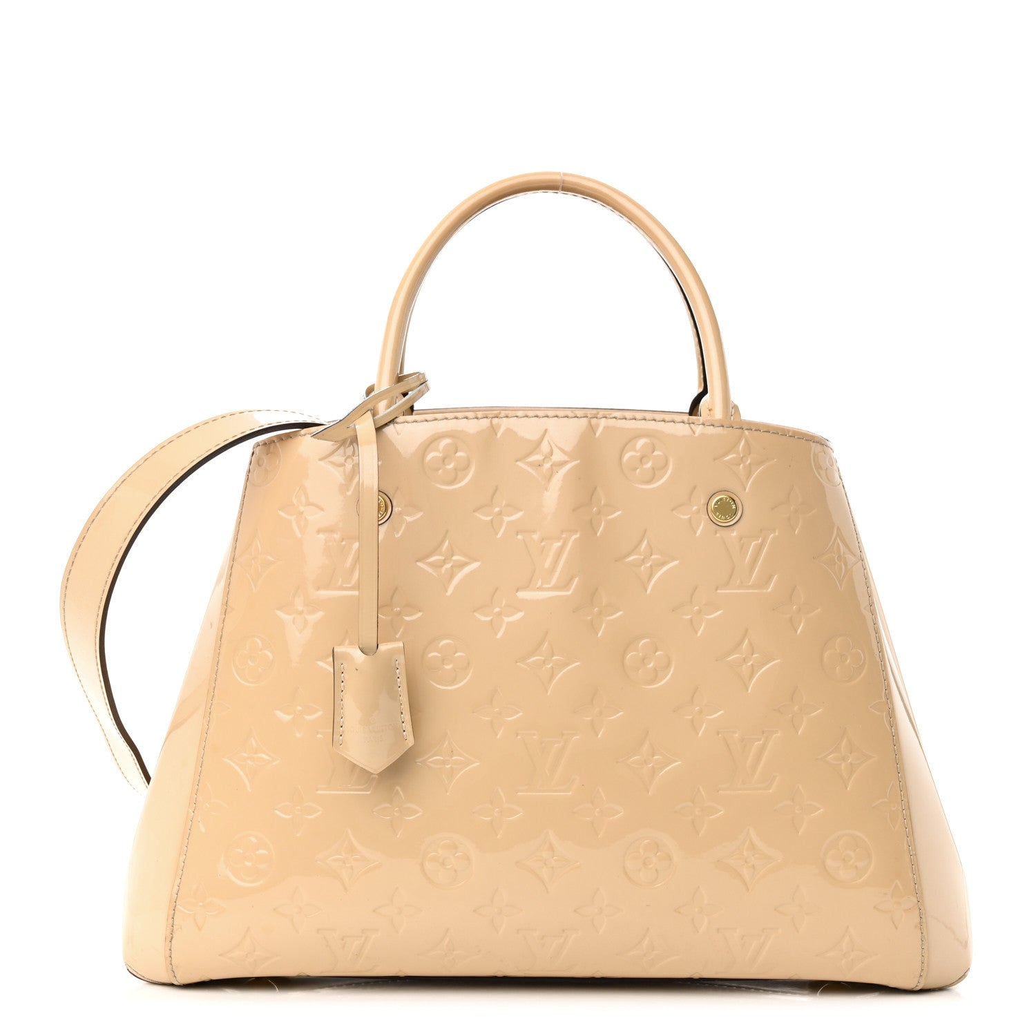 Louis Vuitton Vernis Montaigne MM Dune 1 of 28