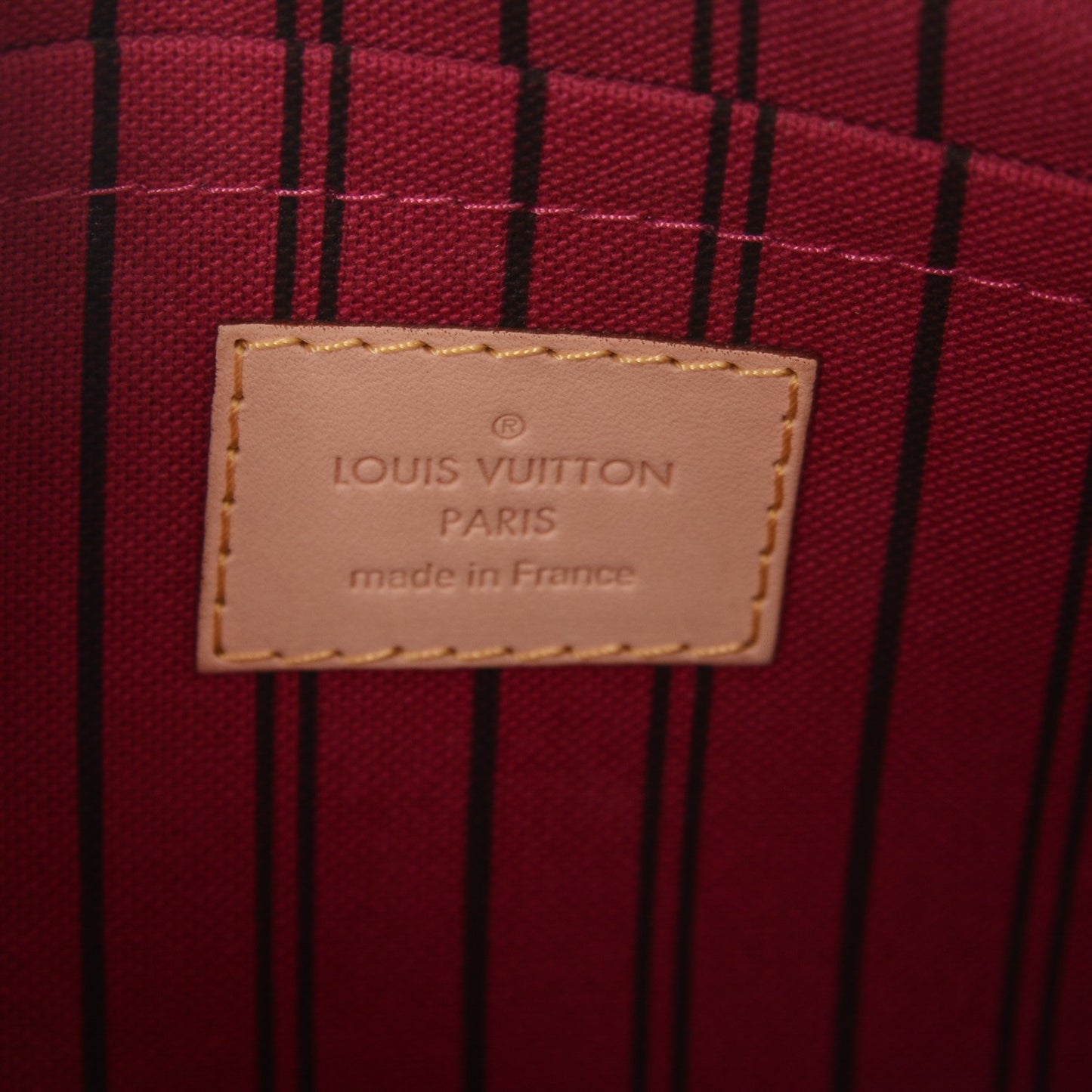 Monogram Neverfull MM GM Pochette Pivoine