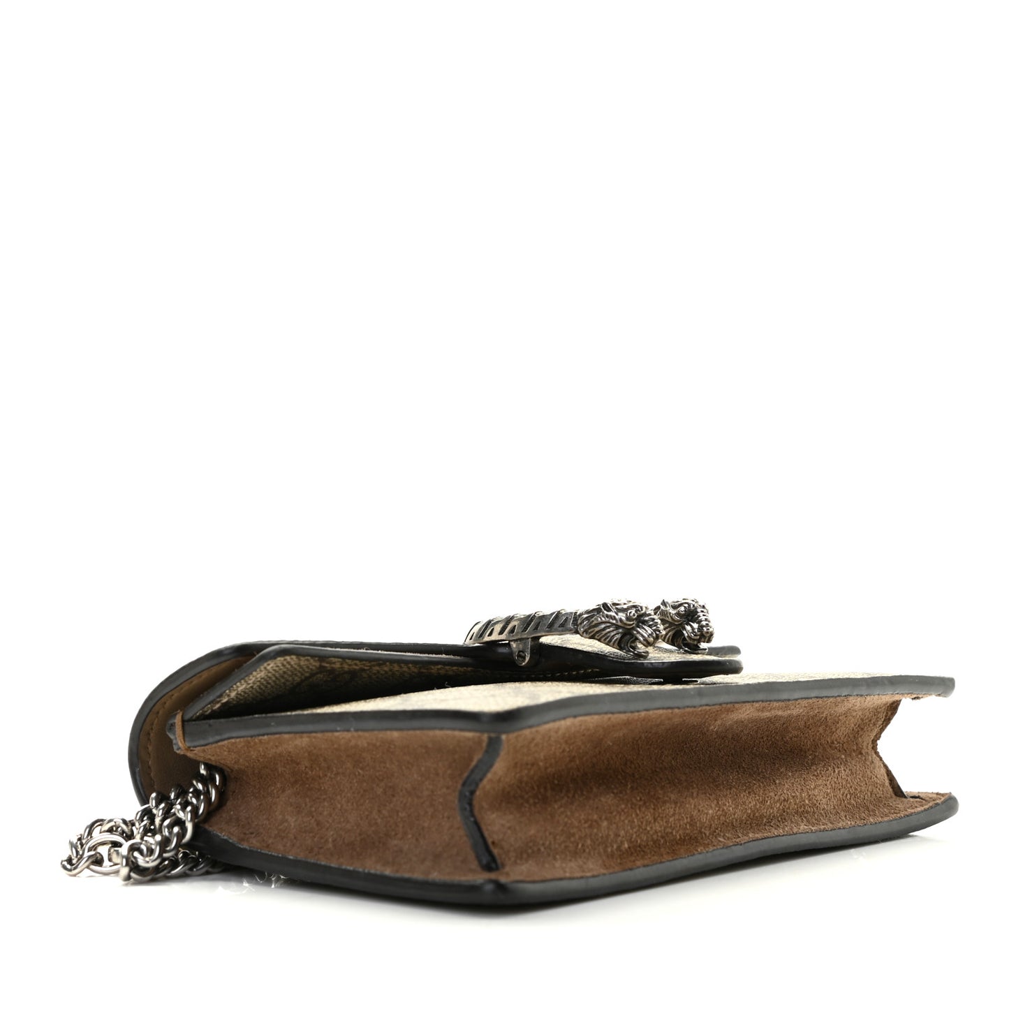 GG Supreme Monogram Super Mini Dionysus Shoulder Bag Taupe