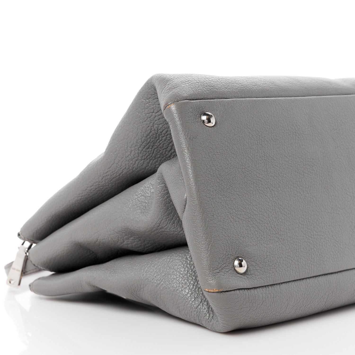 Miu Miu Goatskin Madras Top Handle Double Zip Tote Marmo 12 of 15