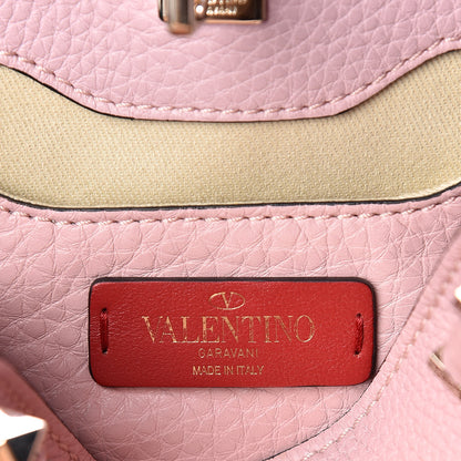 Valentino Garavani Pebbled Calfskin Small Joylock Satchel Loto 9 of 10