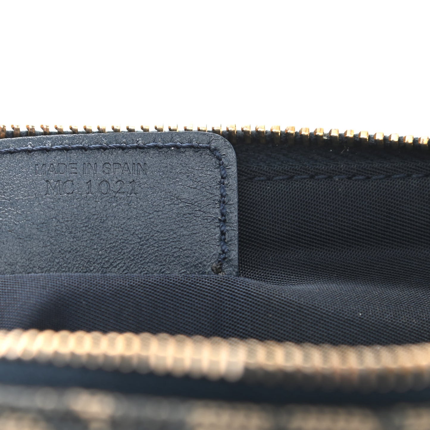 Monogram Mini Saddle Pochette Navy